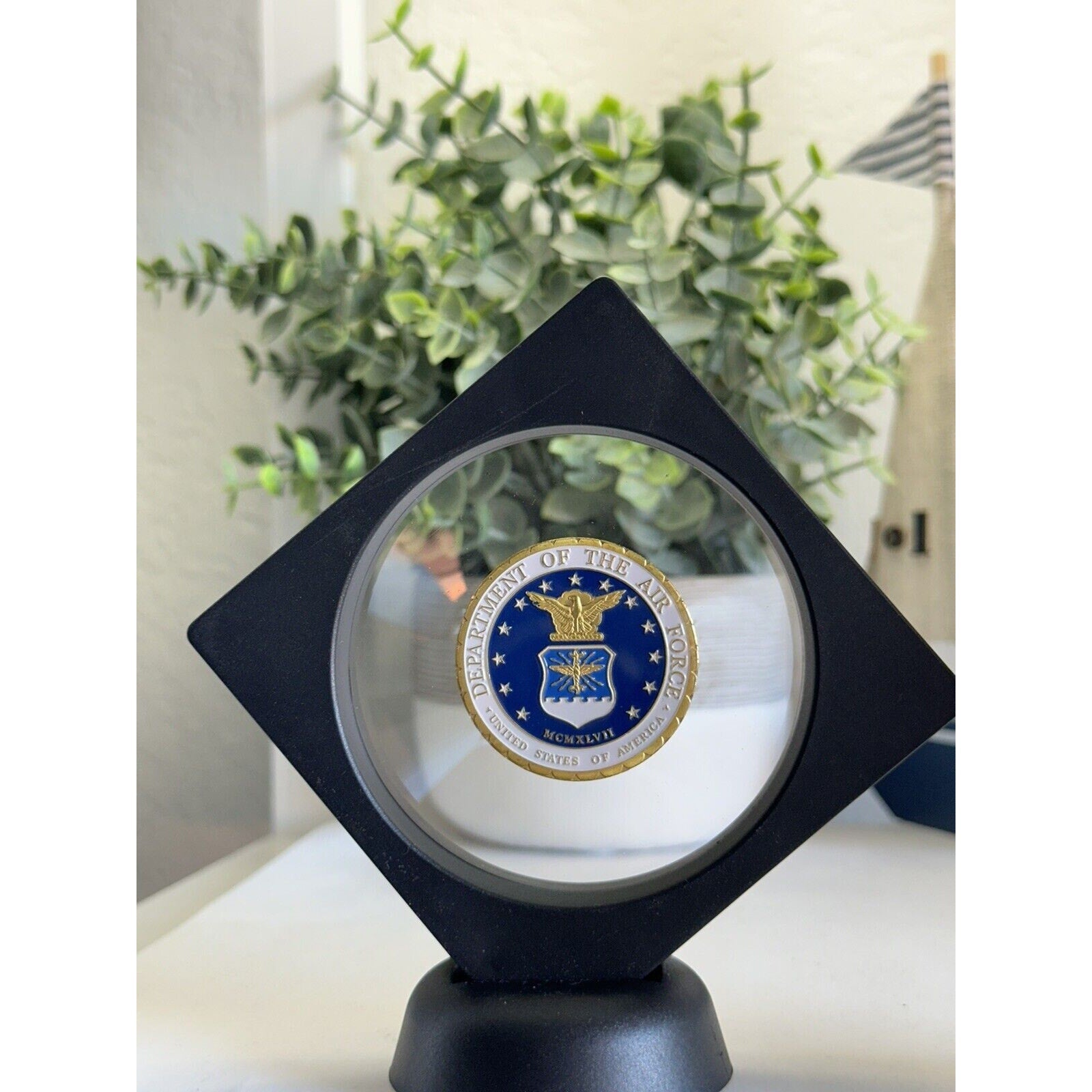 United States Air Force OFFICE OF SPECIAL INVESTIGATIONS Challenge Coin W/ Case