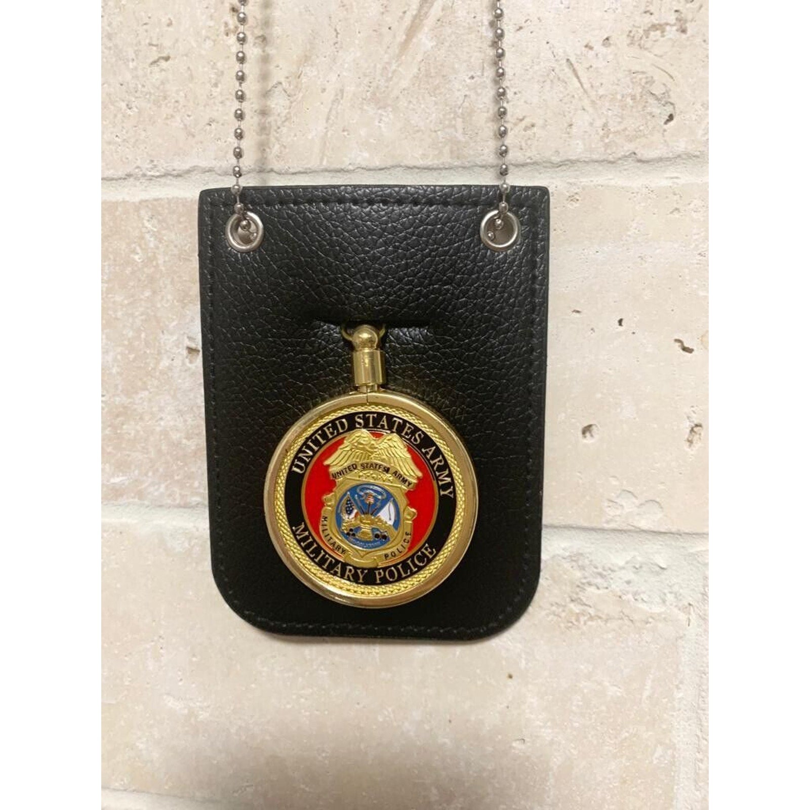 Police Badge Challenge Coin Military Police MP Law Enforcement USMS FBI