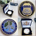 U S Airlines Protection Federal Air Marshal Program Presidential Gift Box