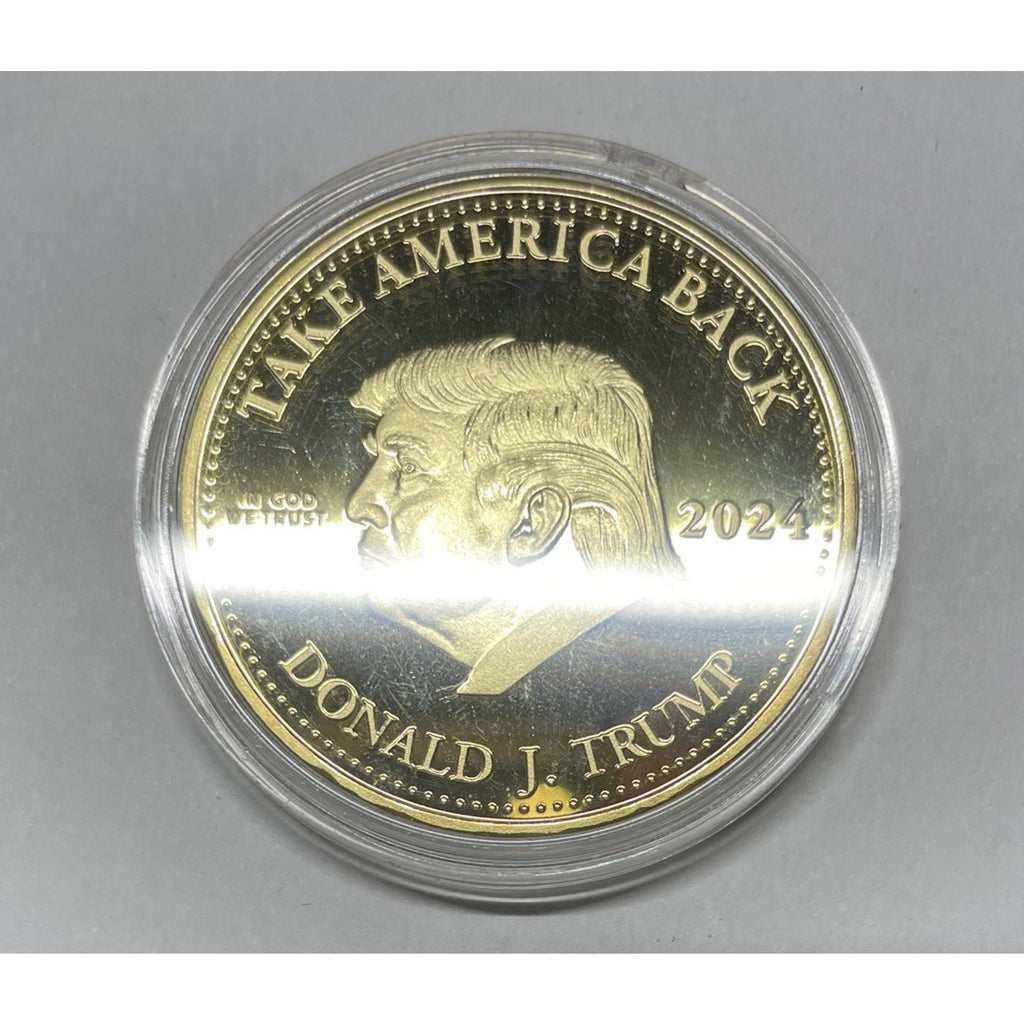 24k Gold Coin Donald Trump