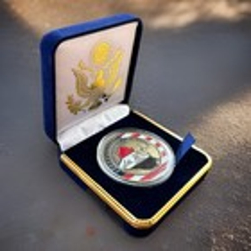 Department of Energy (DOE) Challenge Coin With Blue Velvet Case. Fast Shipping!