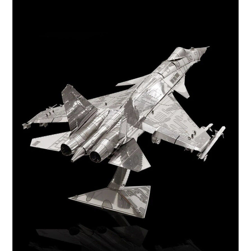 3D Metal Puzzle Air Force J-15 Fighter model KITS Assemble Jigsaw Puzzle