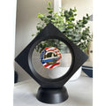 Us Navy - Uss Carrier Carl Vinson Cvn-70 Coin With Clear 3D Display Case