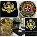 DALLAS FIRE DEPT - The Big "D" Challenge Coin USA