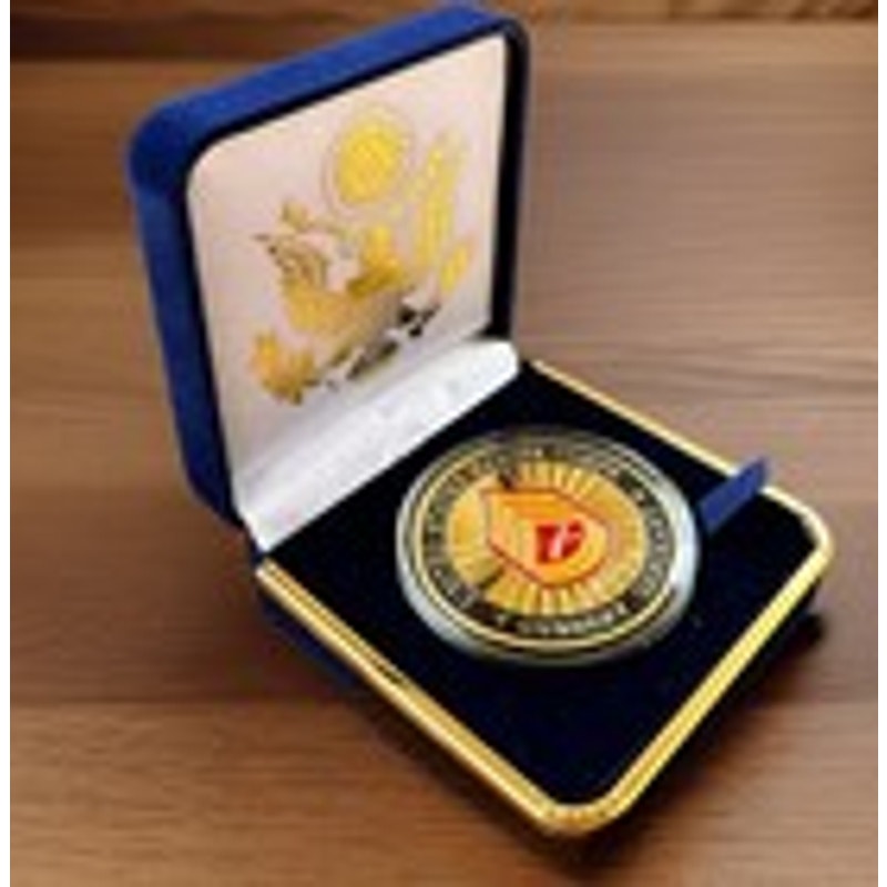 Department of Energy (DOE) Challenge Coin With Blue Velvet Case. Fast Shipping!