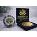 Department of Education Challenge Coin DOE w/ Retirement Award