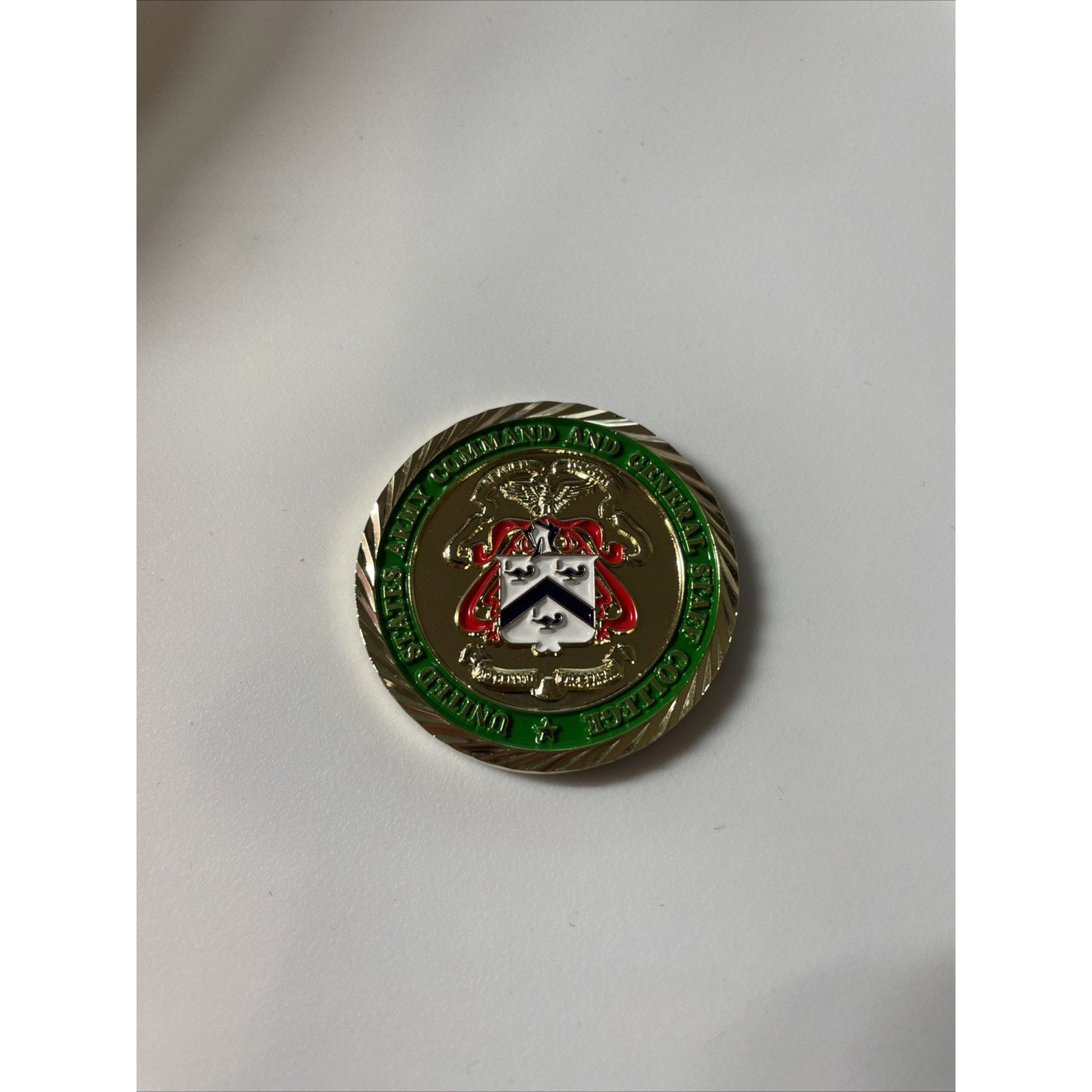 Military US army Challenge Coin Command And General Staff College