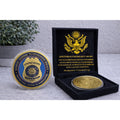 Defense Criminal Investigative Service Challenge Coin w/ Retirement Award