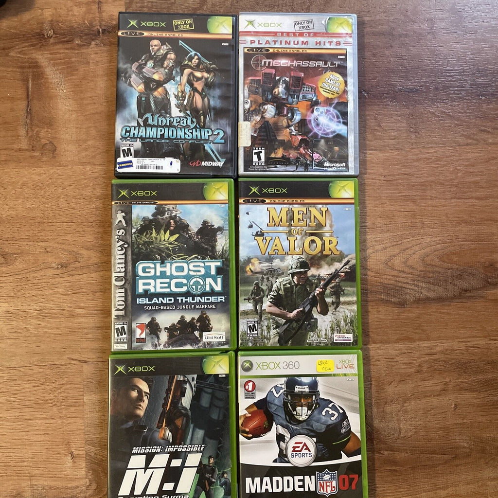 Xbox Games lot of 7