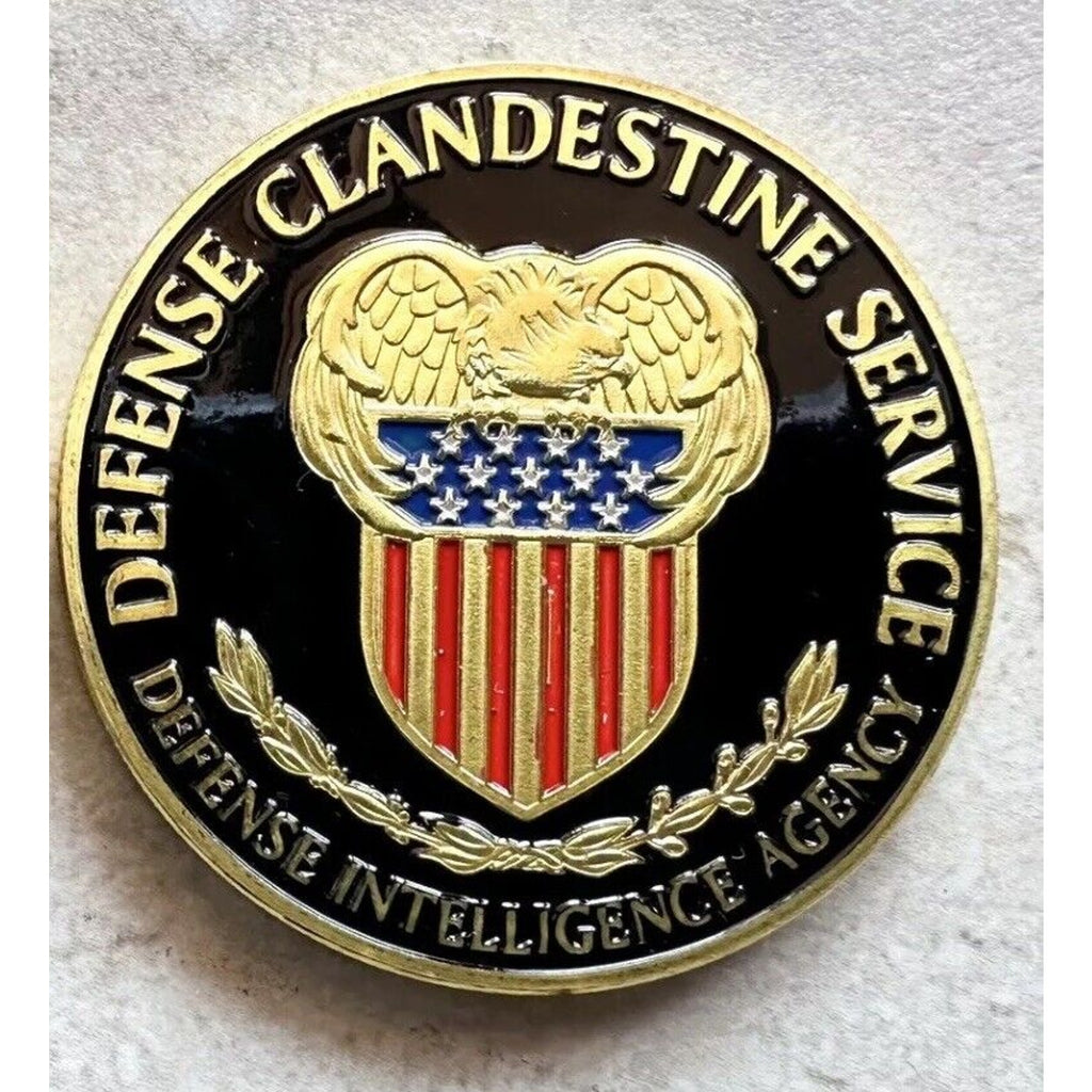 DIA DoD Defense Intelligence Agency Special Agent Spy Collection Set Coin 4pcs