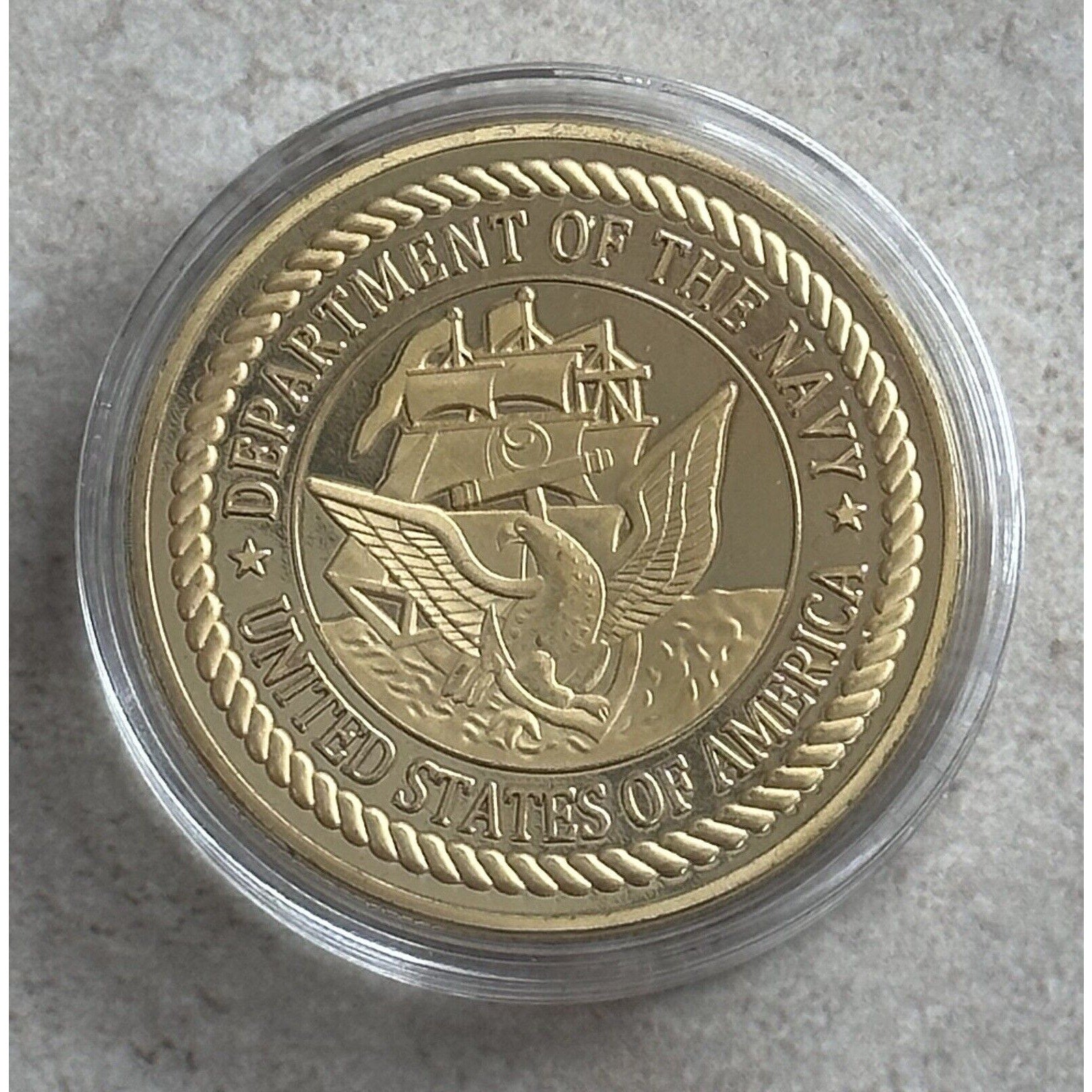 USN S NAVY RESERVE USNR Challenge Coin. USN