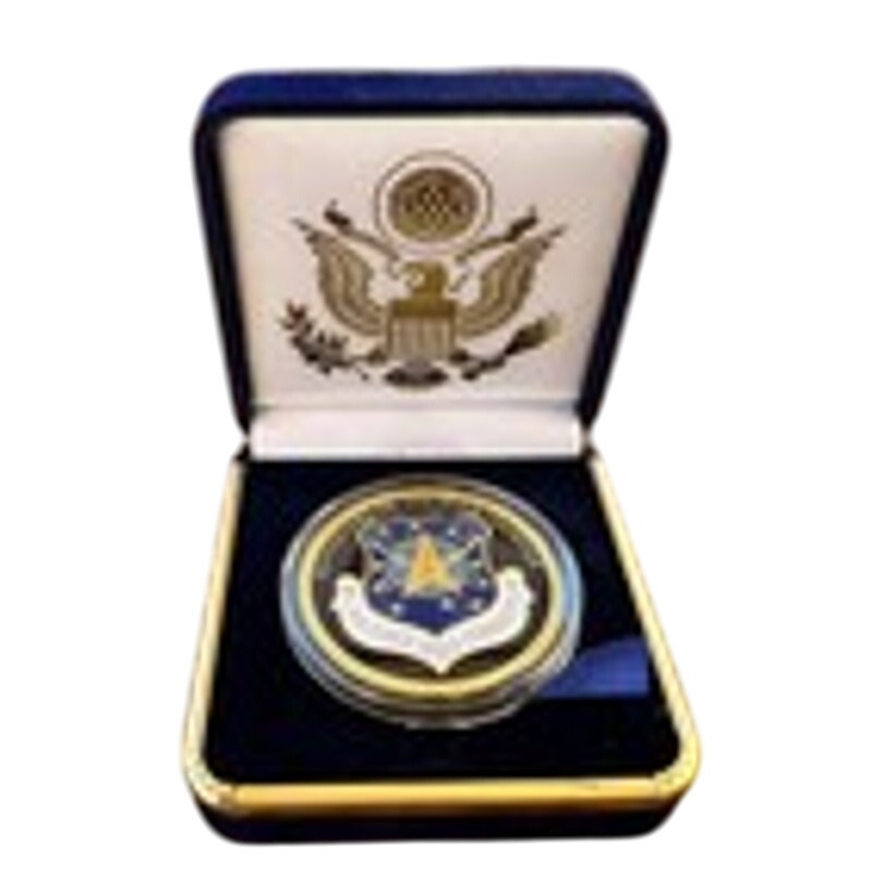 Department of Energy (DOE) Challenge Coin With Blue Velvet Case. Fast Shipping!