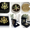 United States Army Special Forces Motivated Dedicated Lethal Coin With Case