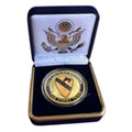 Department of Energy (DOE) Challenge Coin With Blue Velvet Case. Fast Shipping!