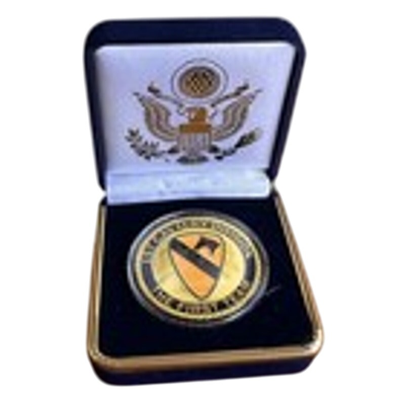 Department of Energy (DOE) Challenge Coin With Blue Velvet Case. Fast Shipping!