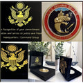 Rare USS Becuna SS 319 Submarine Challenge Coin USN