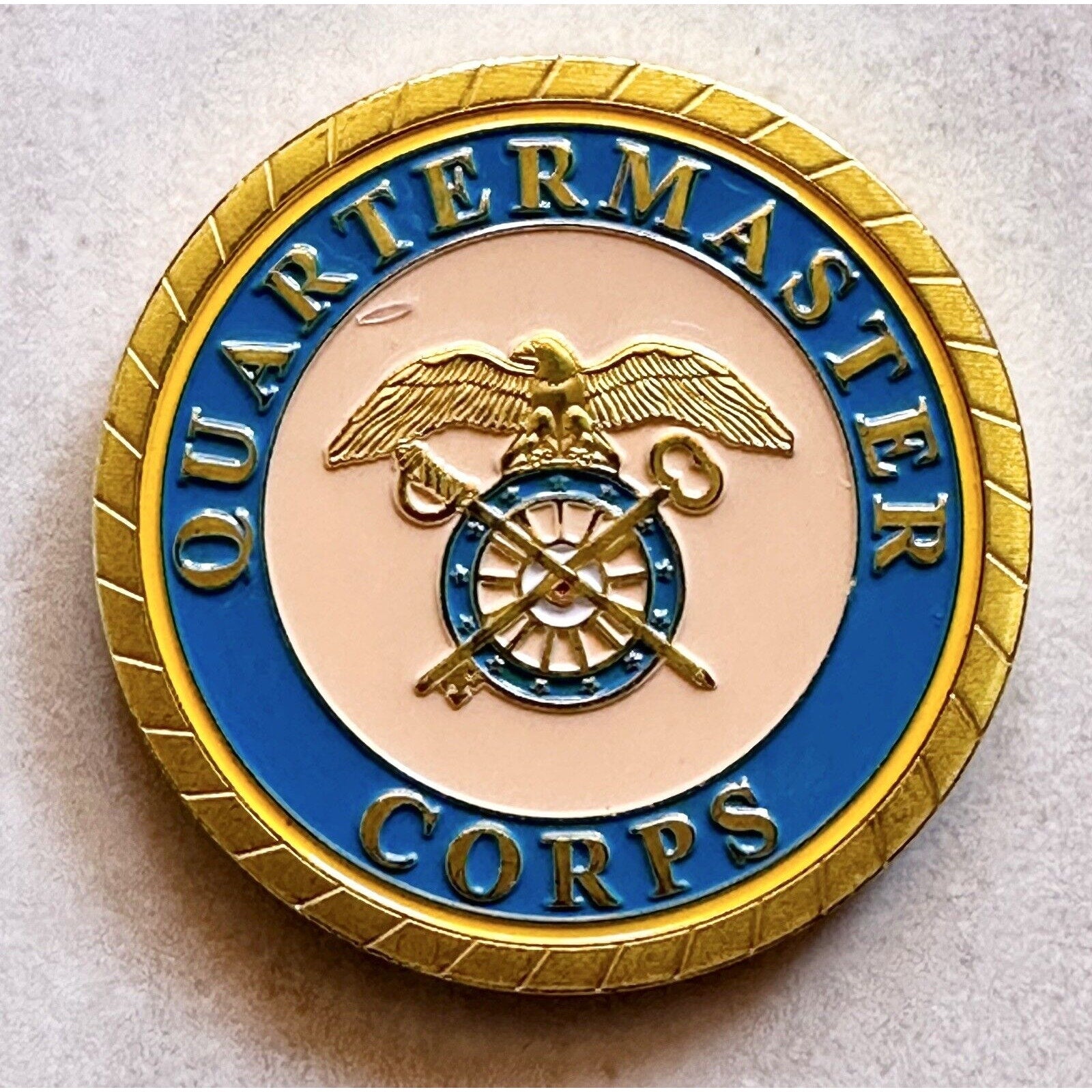 New US Army Quartermaster Corps Challenge Coin USA Amy