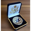 Department of Energy (DOE) Challenge Coin With Blue Velvet Case. Fast Shipping!