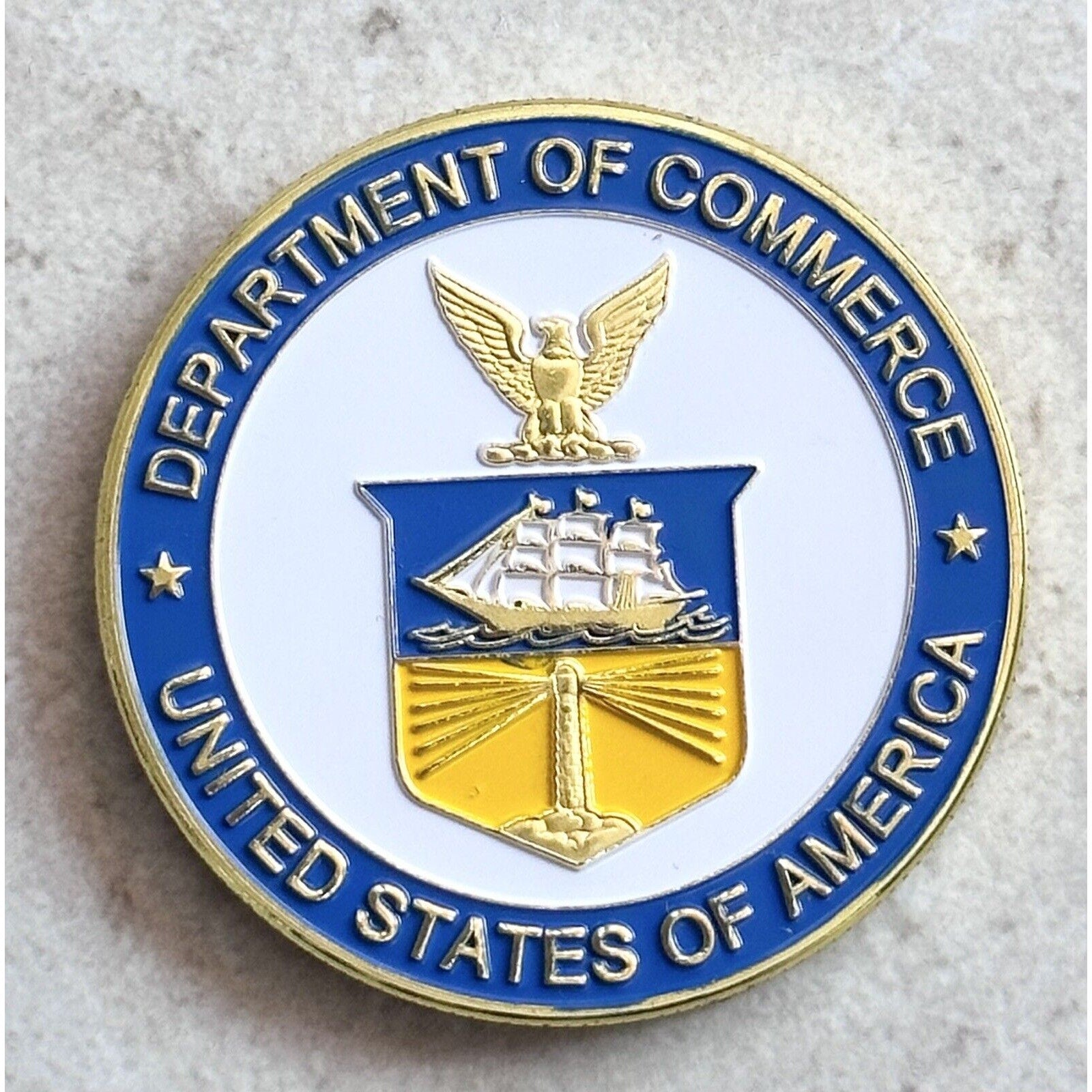 Department of Commerce Challenge Coin USA