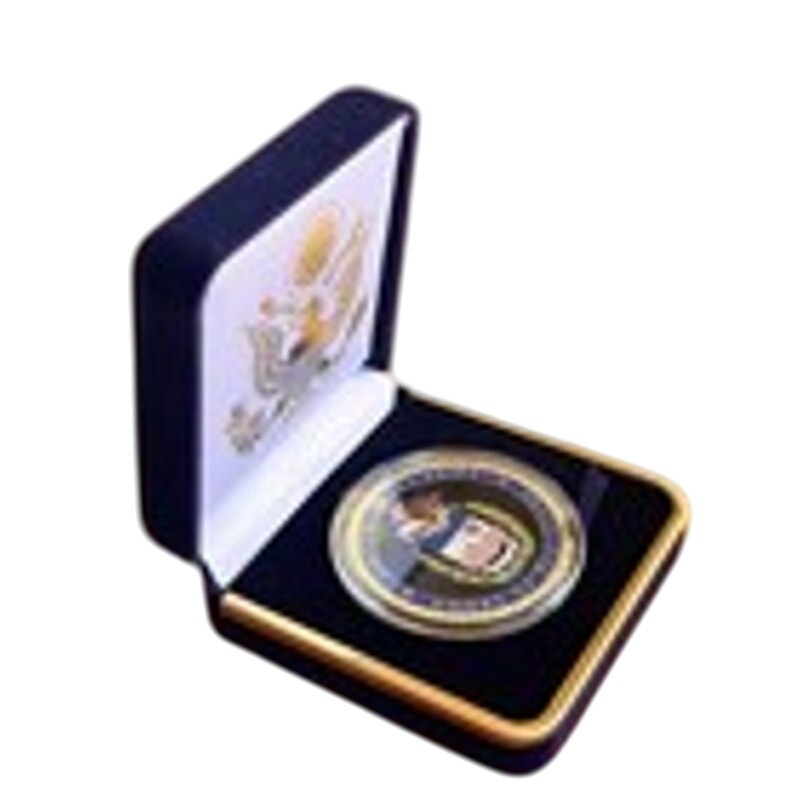 Department of Energy (DOE) Challenge Coin With Blue Velvet Case. Fast Shipping!