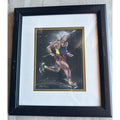 Terry Rose "The Joy of Running" Signed & Framed Art Print 1991 Limited Edition
