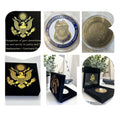 DEPARTMENT OF STATE-US Diplomatic Security Service Bronze Plated-Challenge Coin