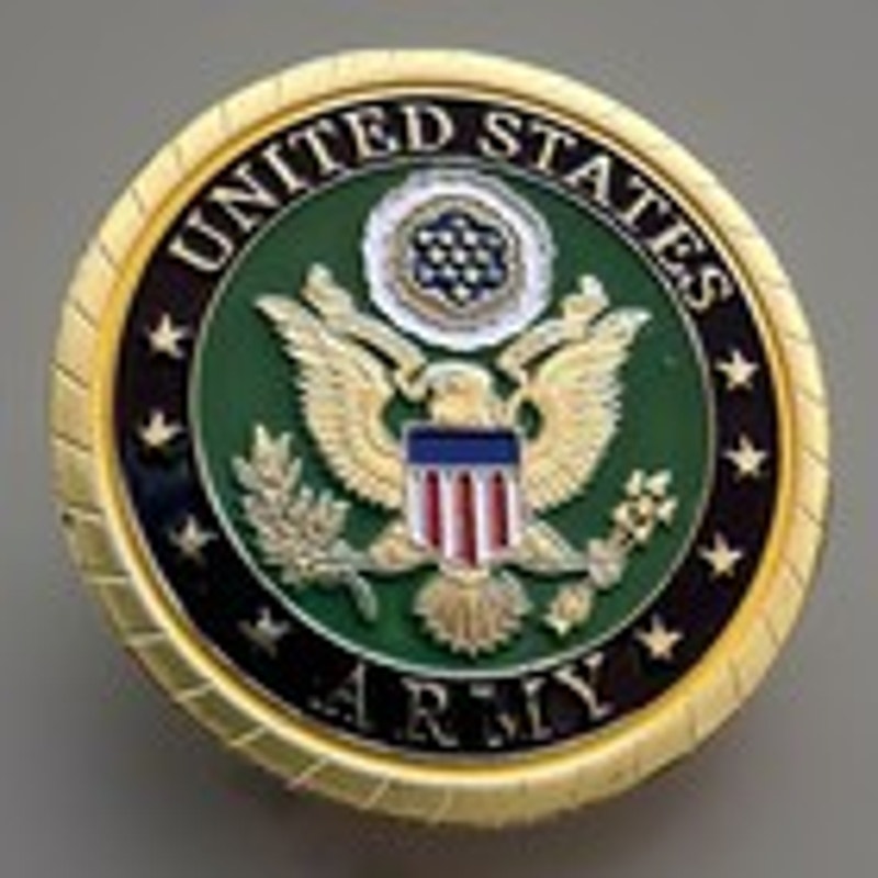 UNITED STATES ARMY - Logistics Corps Challenge Coin Keychain. Fast Shipping