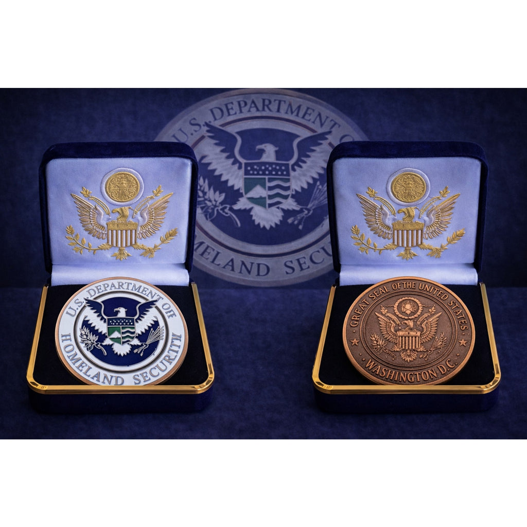 U.S. Department Of Home Land Security Challenge Coin ·IN STOCK· ·FAST SHIPPING·