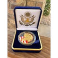Department of Energy (DOE) Challenge Coin With Blue Velvet Case. Fast Shipping!