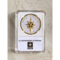 US Army MILITARY INTELLIGENCE Branch MI Special Agent Challenge Coin With Case