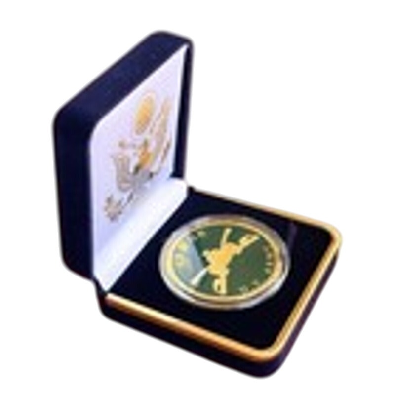 Department of Energy (DOE) Challenge Coin With Blue Velvet Case. Fast Shipping!