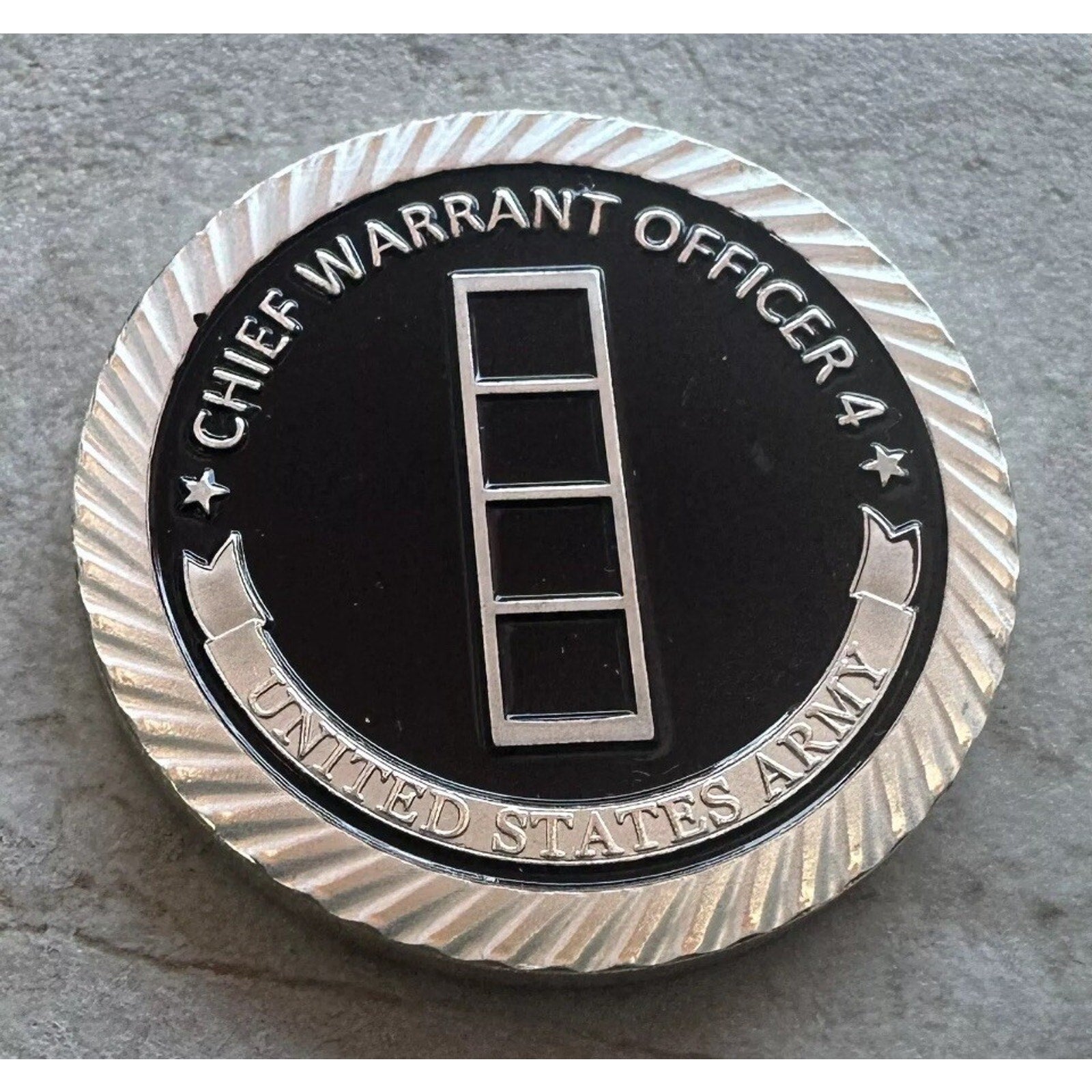 U.S. Army Aviation Warrant Officer 4 AH-64 Apache Aviator Set Of 2 Coins