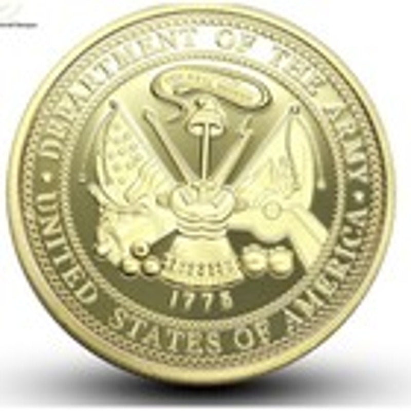 U.S. Army Sergeant E-5 Rank Challenge Coin. New! Fast Shipping! Perfect Gift!