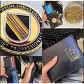 U S ARMY SF (Airborne) With Credential coin holder wallet