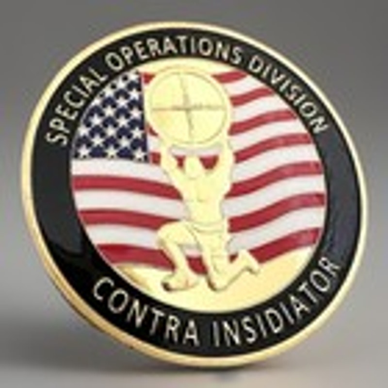 Department of Energy (DOE) Challenge Coin With Blue Velvet Case. Fast Shipping!