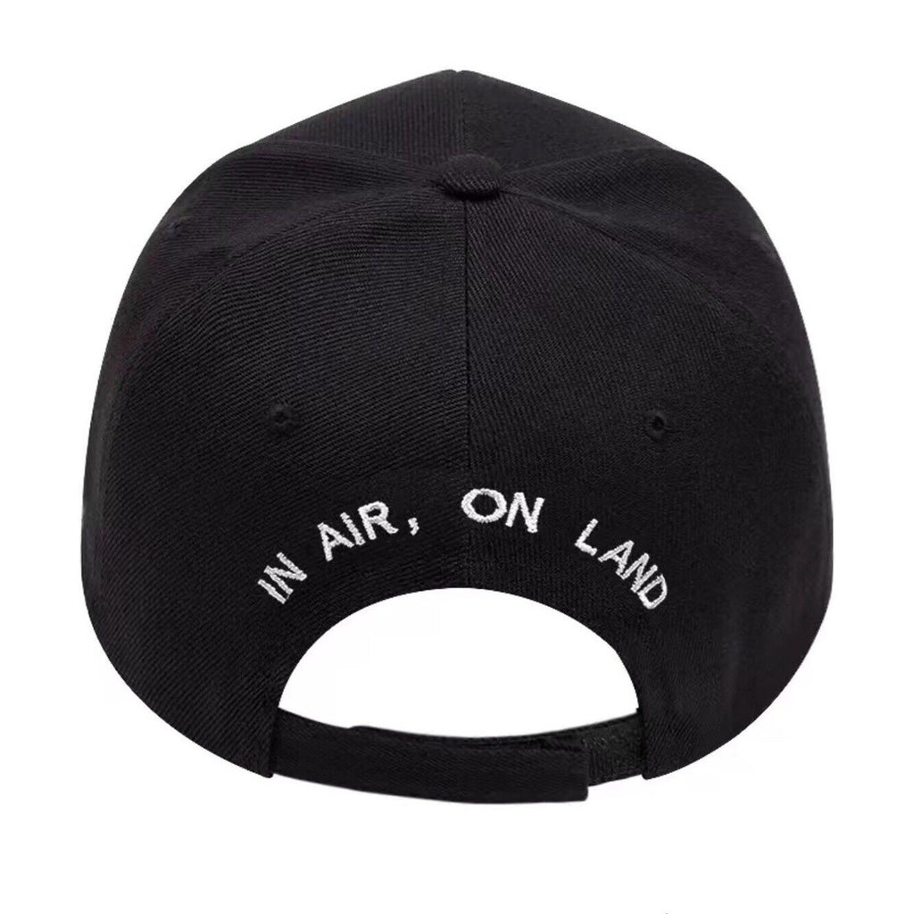 NEW USAF U.S. Air Force Baseball cap hat. Black