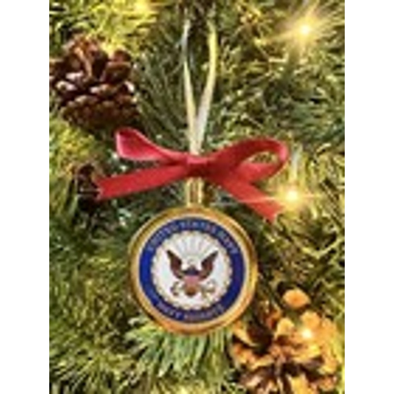U S NAVY RESERVE Challenge Coin Christmas Ornament. New! Fast Shipping