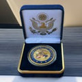 Department of Energy (DOE) Challenge Coin With Blue Velvet Case. Fast Shipping!