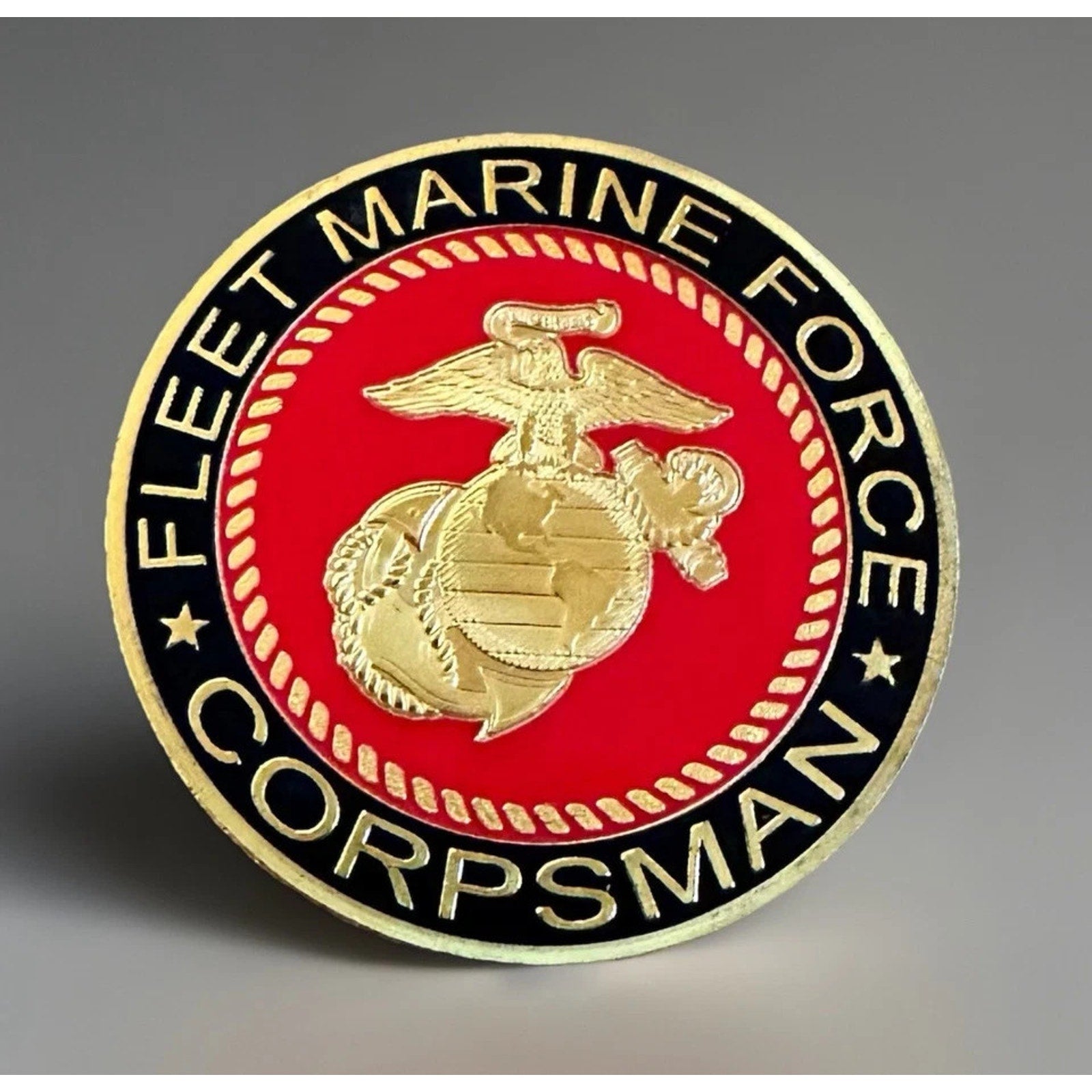 USMC Fleet Marine Force Corpsman ·FAST SHIPPING· ·NEW· w/ Achievement Award