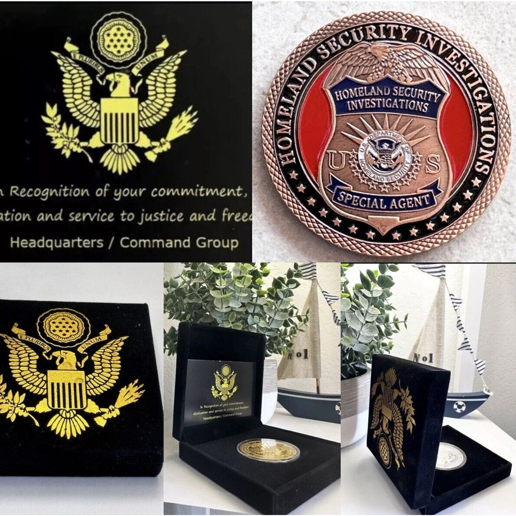 Federal Security Investigations federal police Office Department Agent Coin