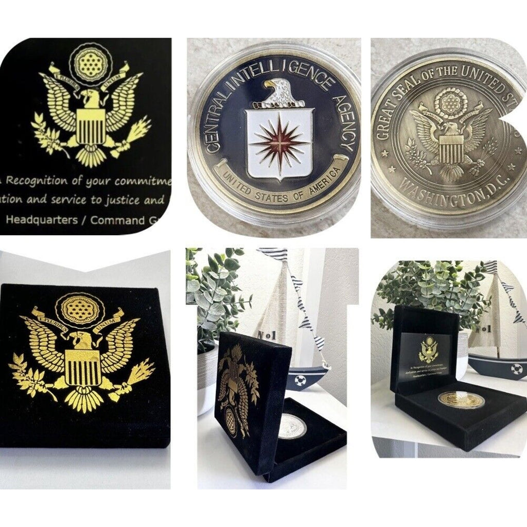 Central Intelligence Agency (CIA) Challenge Coin USA