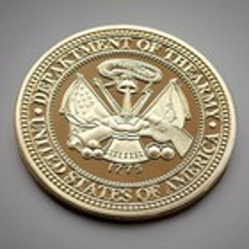 U.S. United States Army Aviation Combat Branch Challenge Coin Keychain