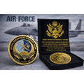 U S AIR FORCE SPECIAL OPERATIONS WEATHER TEAM Challenge Coin w/ Retirement Awar