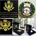 U S AIR FORCE Fire Department Protection Challenge Coin USAF