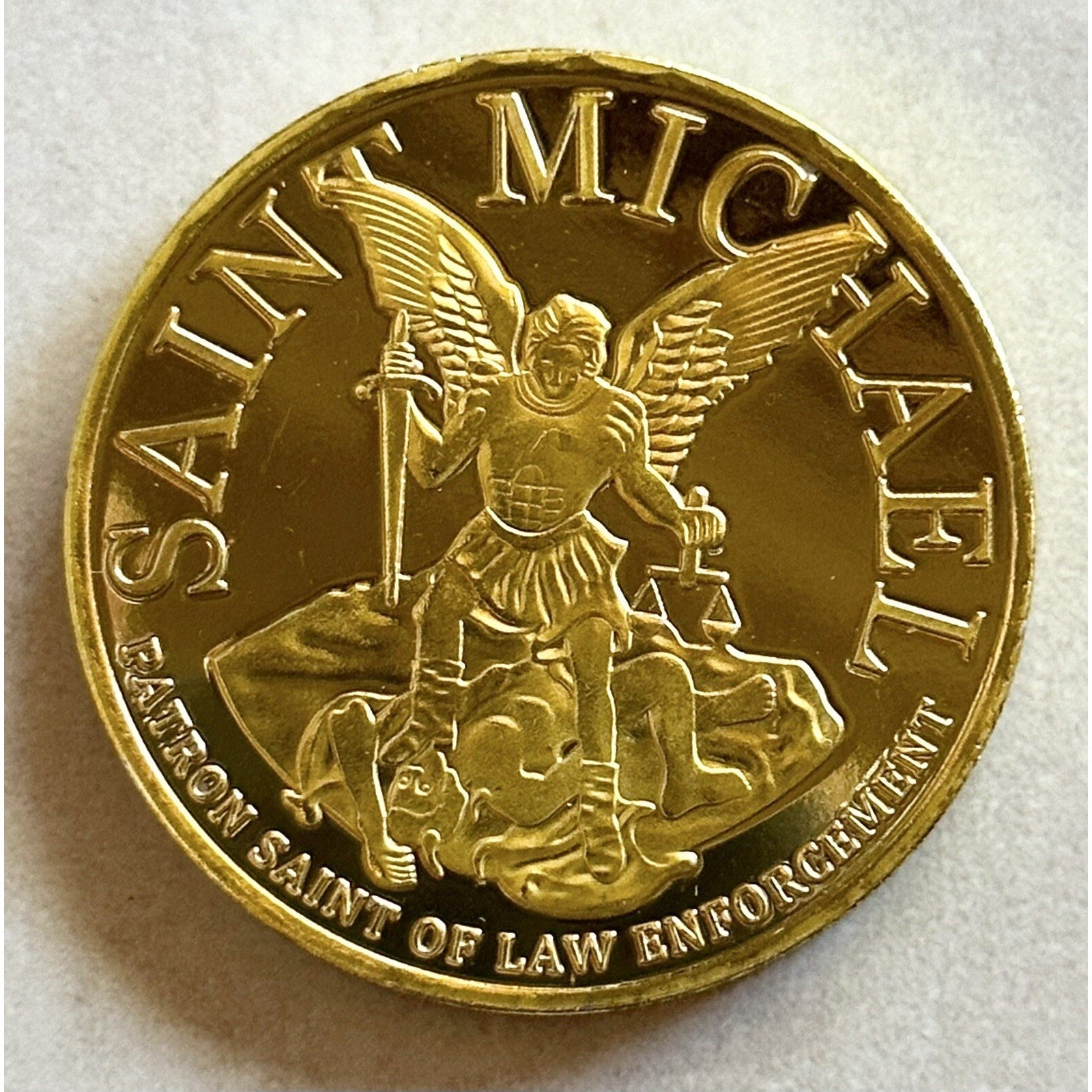 METROPOLITAIN POLICE OFFICER Department CHALLENGE COIN w/ Retirement Award