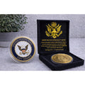 USN S NAVY RESERVE USNR Challenge Coin. USN w/ Retirement Award