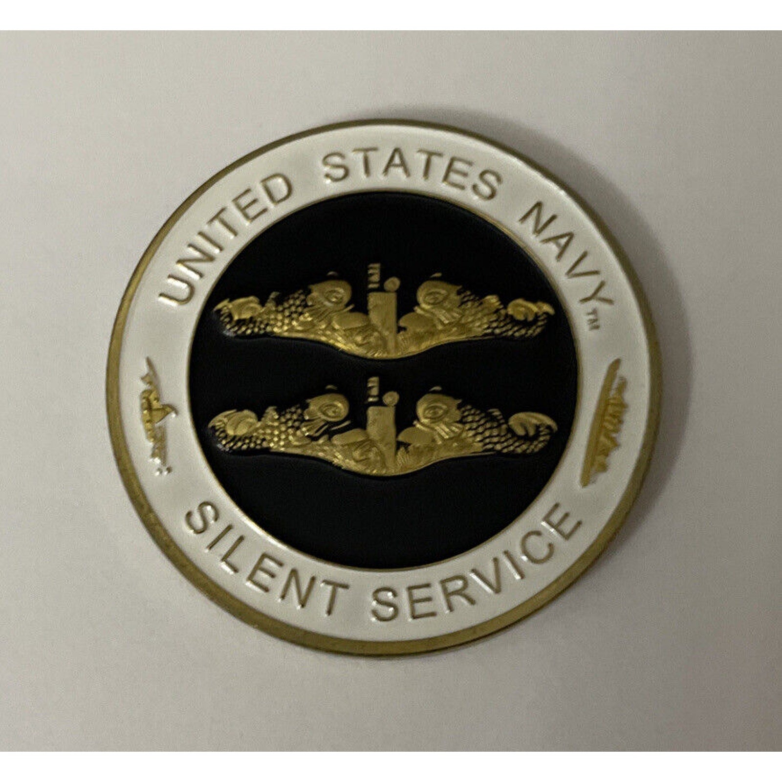 U S Navy USN Strategic Nuclear Submarine 6th Fleet Coin.USN