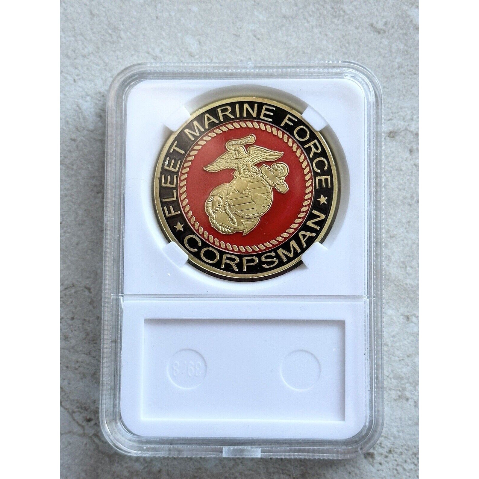 MARINE CORPS CORPSMAN SO OTHERS MAY LIVE FLEET Medical Paramedic CHALLENGE COIN