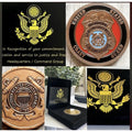 US COAST GUARD MARITIME LAW ENFORCEMENT Challenge Coin (COPPER) USA