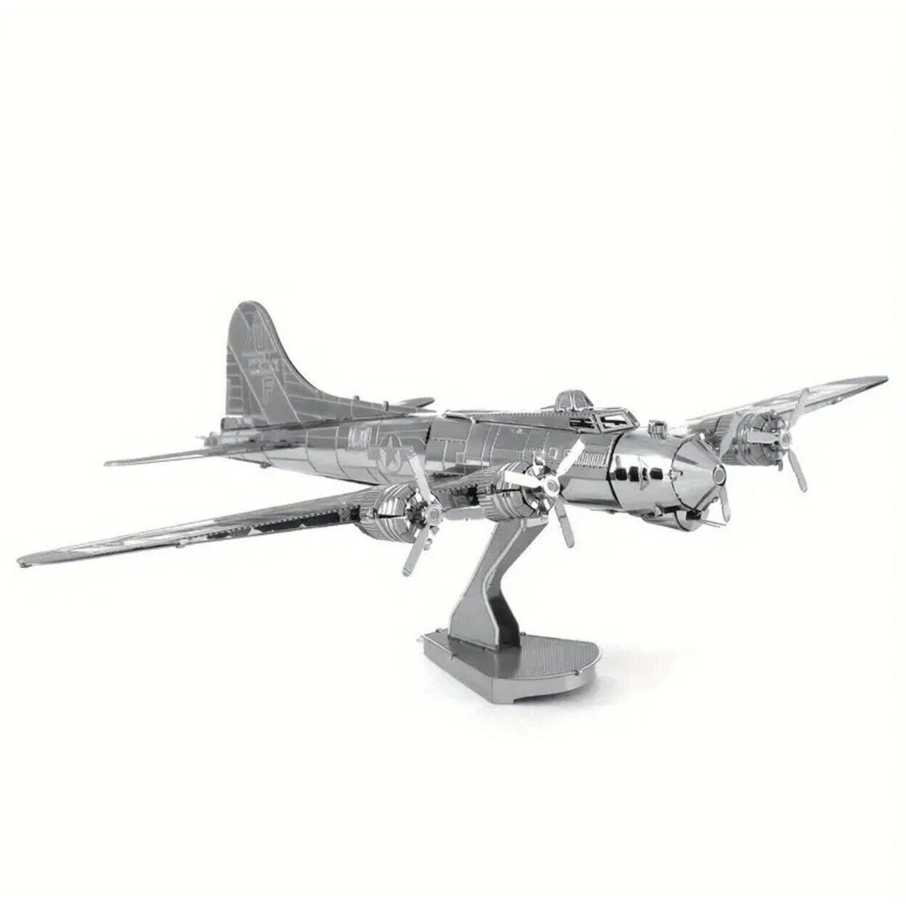 3D DIY Metal Puzzle, B17 Bomber Airplane Model